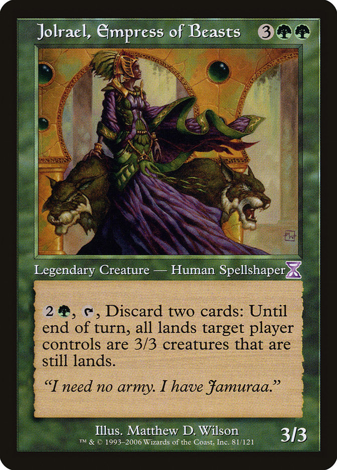 Jolrael, Empress of Beasts [Time Spiral Timeshifted] | Lots Moore NSW