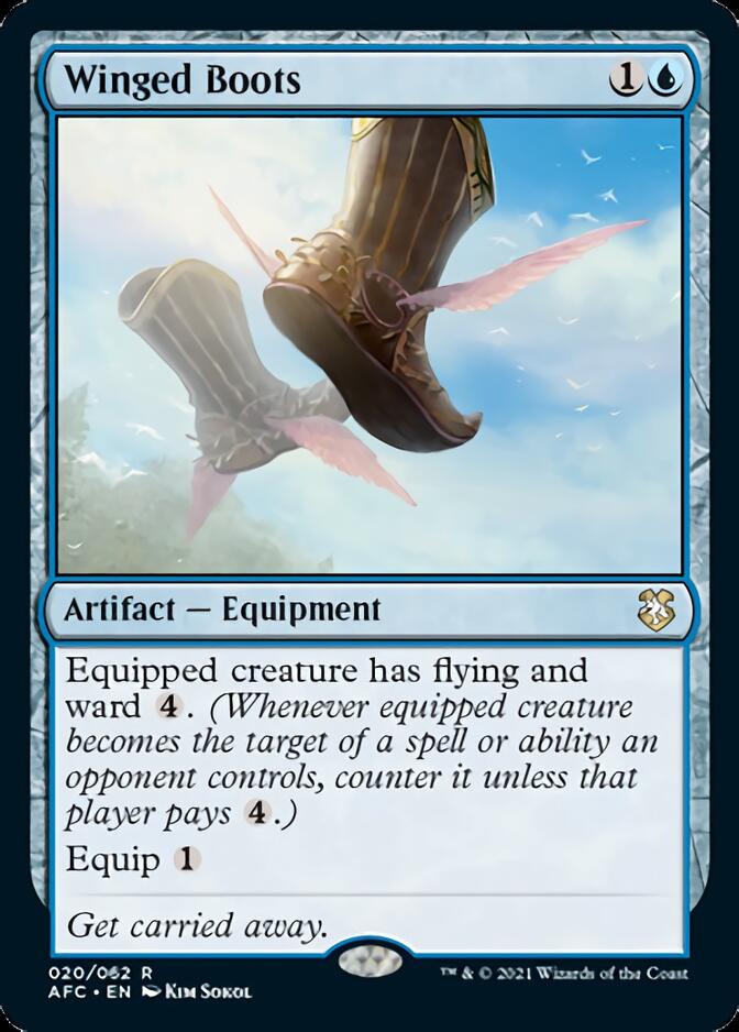 Winged Boots [Dungeons & Dragons: Adventures in the Forgotten Realms Commander] | Lots Moore NSW
