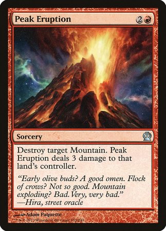 Peak Eruption [Theros] | Lots Moore NSW