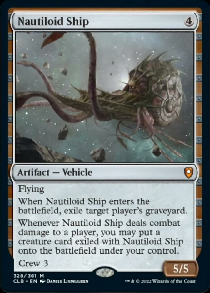 Nautiloid Ship [Commander Legends: Battle for Baldur's Gate] | Lots Moore NSW