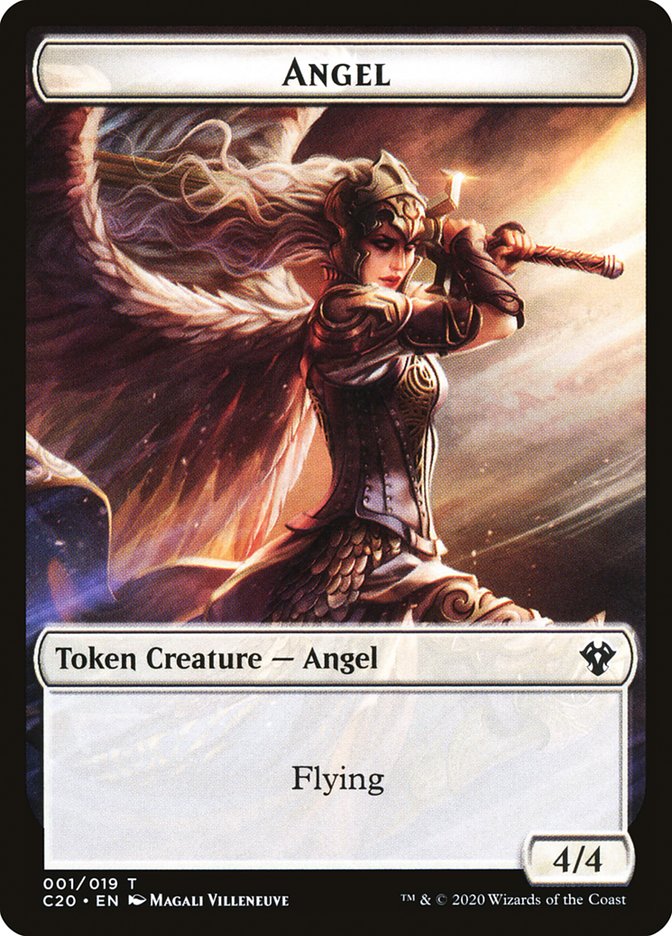 Angel Token [Commander 2020] | Lots Moore NSW