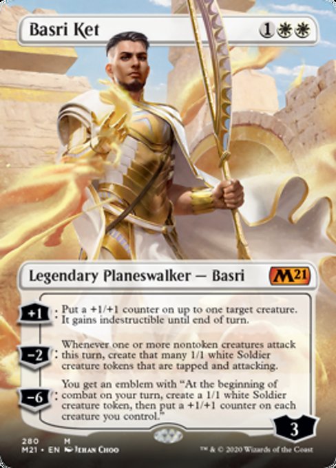 Basri Ket (Borderless) [Core Set 2021] | Lots Moore NSW