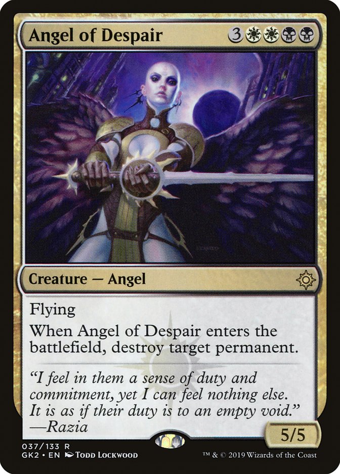 Angel of Despair [Ravnica Allegiance Guild Kit] | Lots Moore NSW
