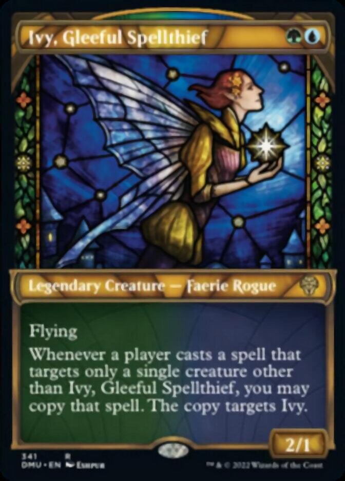 Ivy, Gleeful Spellthief (Showcase Textured) [Dominaria United] | Lots Moore NSW