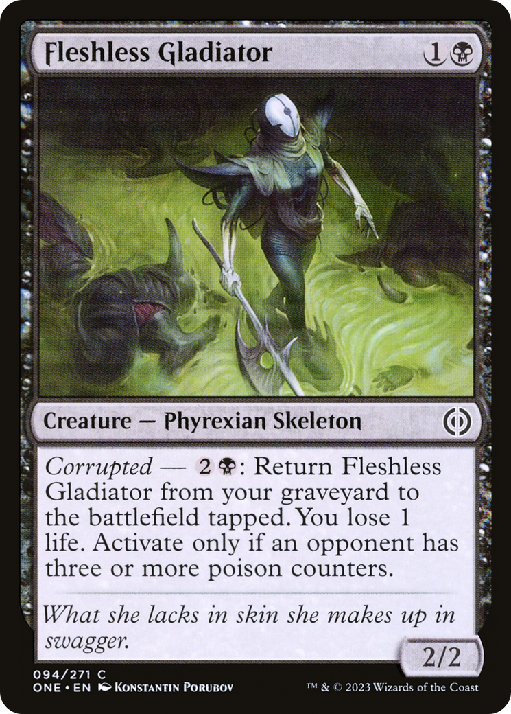 Fleshless Gladiator [Phyrexia: All Will Be One] | Lots Moore NSW