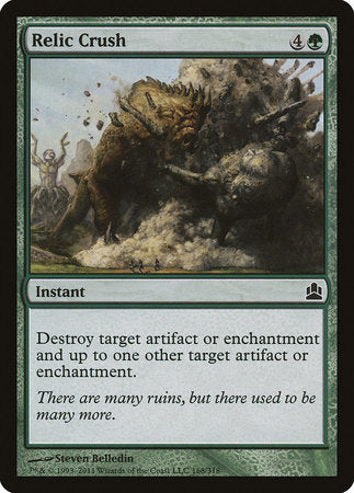 Relic Crush [Commander 2011] | Lots Moore NSW