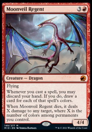 Moonveil Regent (Promo Pack) [Innistrad: Midnight Hunt Promos] | Lots Moore NSW
