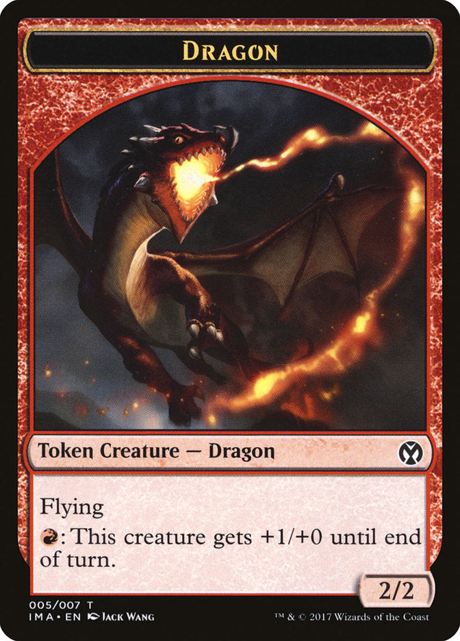 Dragon (005/007) [Iconic Masters Tokens] | Lots Moore NSW