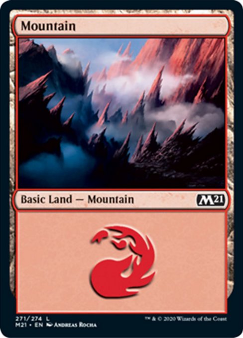 Mountain (271) [Core Set 2021] | Lots Moore NSW