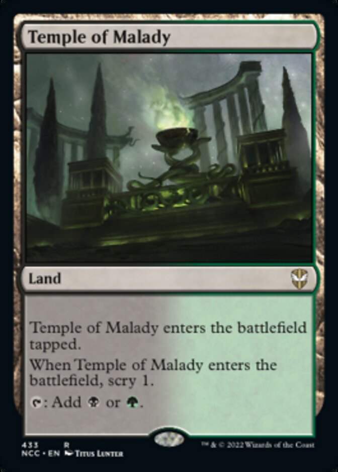 Temple of Malady [Streets of New Capenna Commander] | Lots Moore NSW