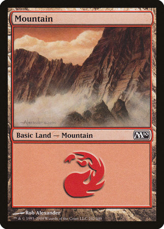 Mountain (242) [Magic 2010] | Lots Moore NSW