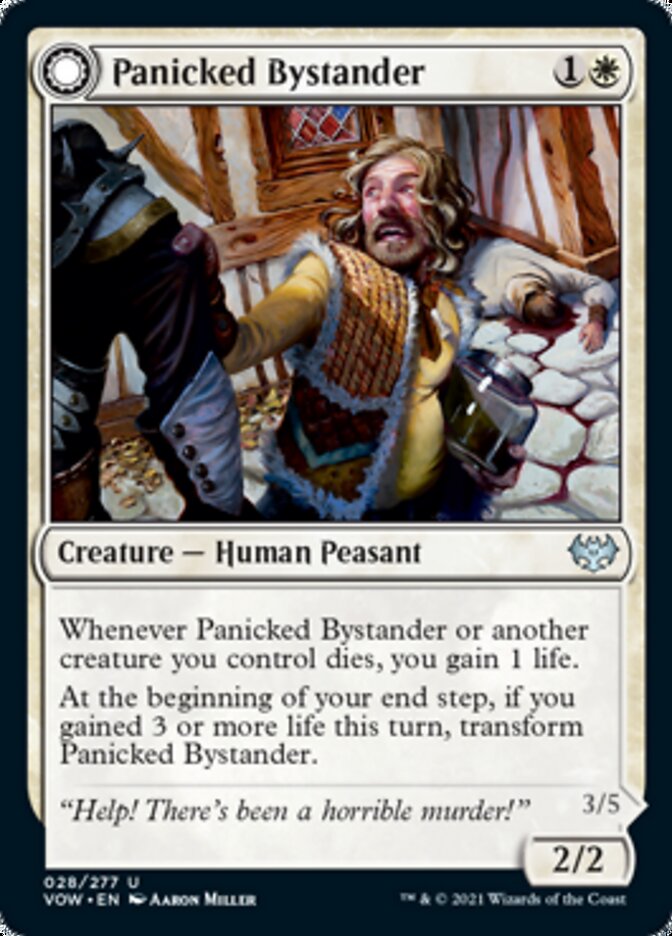 Panicked Bystander // Cackling Culprit [Innistrad: Crimson Vow] | Lots Moore NSW