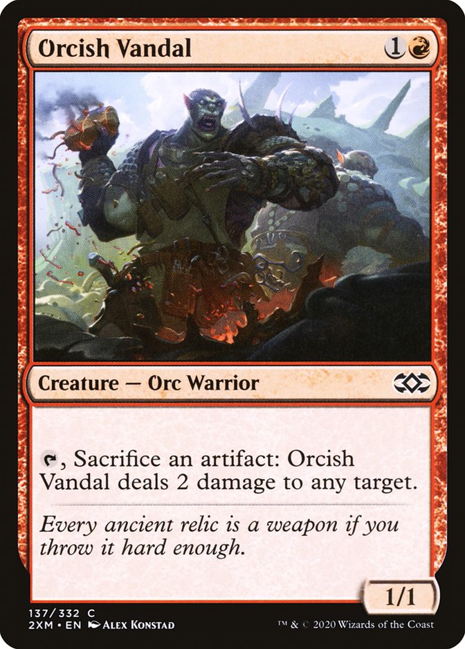 Orcish Vandal [Double Masters] | Lots Moore NSW
