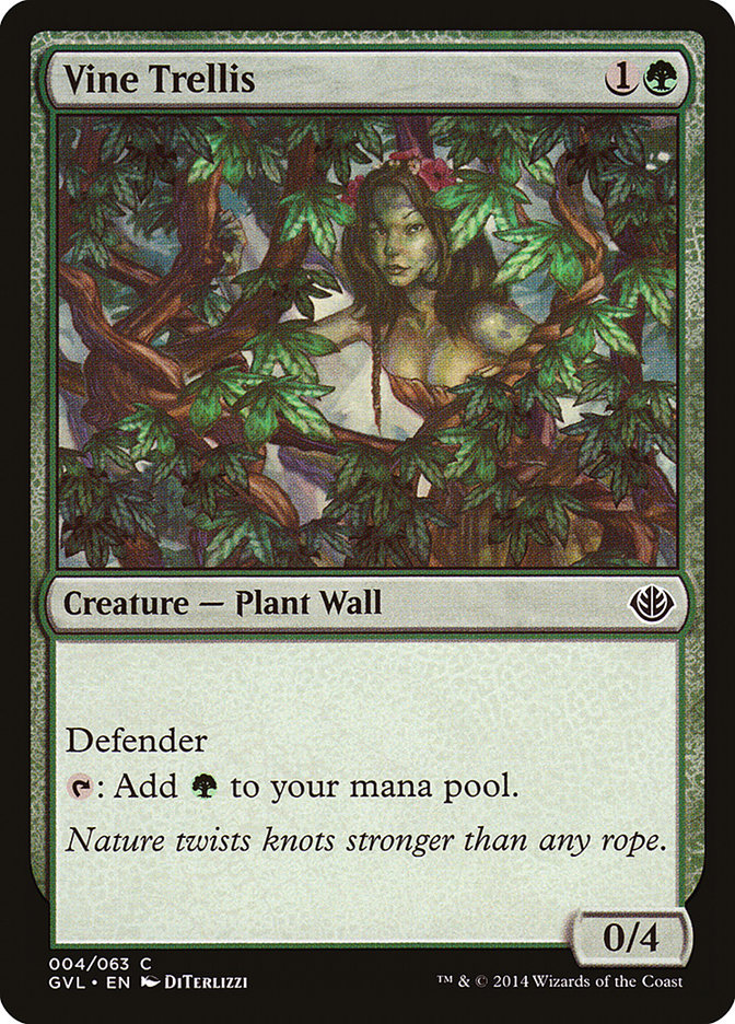 Vine Trellis (Garruk vs. Liliana) [Duel Decks Anthology] | Lots Moore NSW