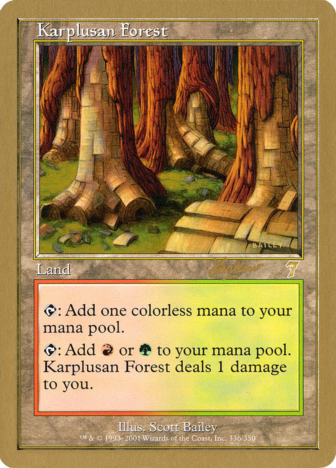 Karplusan Forest (Sim Han How) [World Championship Decks 2002] | Lots Moore NSW
