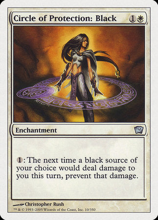 Circle of Protection: Black [Ninth Edition] | Lots Moore NSW