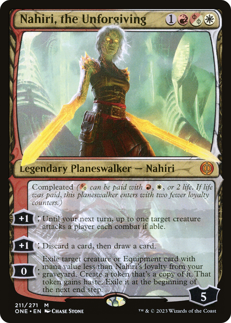 Nahiri, the Unforgiving [Phyrexia: All Will Be One] | Lots Moore NSW