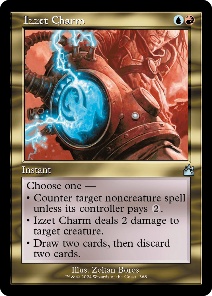 Izzet Charm (Retro Frame) [Ravnica Remastered] | Lots Moore NSW