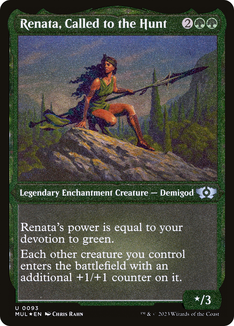 Renata, Called to the Hunt (Foil Etched) [Multiverse Legends] | Lots Moore NSW