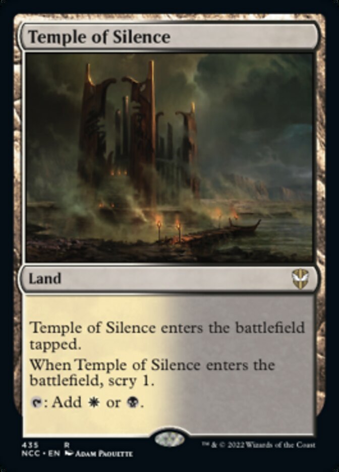 Temple of Silence [Streets of New Capenna Commander] | Lots Moore NSW