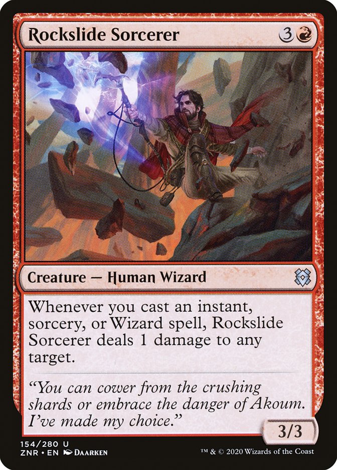 Rockslide Sorcerer [Zendikar Rising] | Lots Moore NSW