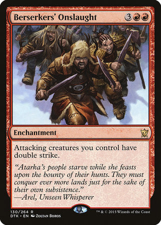 Berserkers' Onslaught [Dragons of Tarkir] | Lots Moore NSW