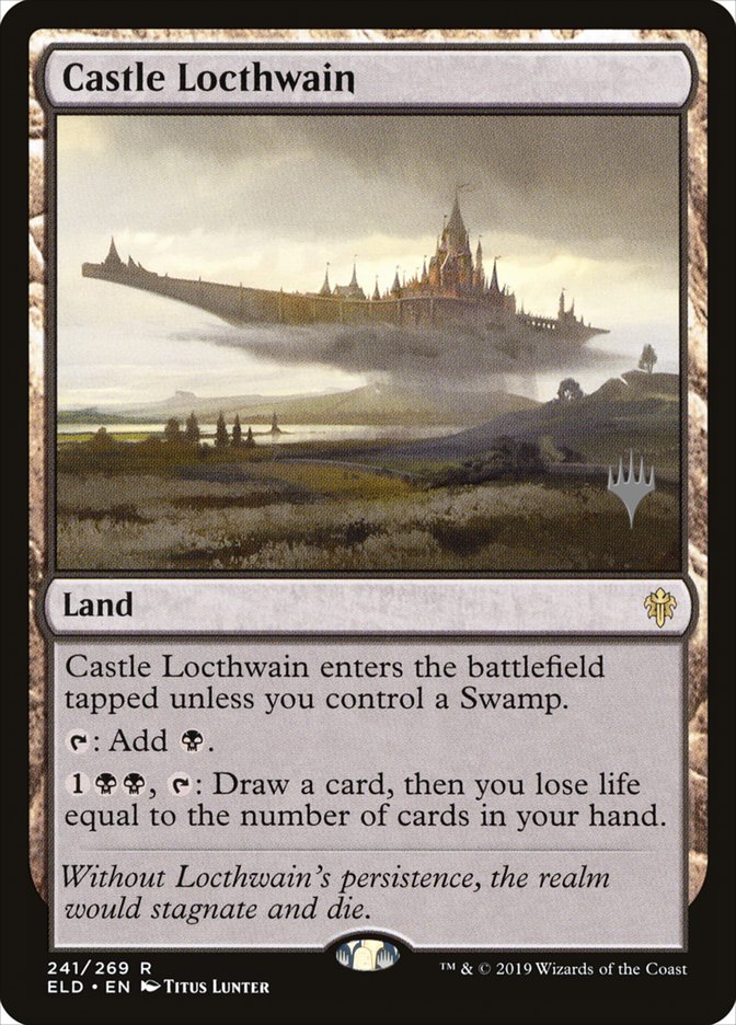 Castle Locthwain (Promo Pack) [Throne of Eldraine Promos] | Lots Moore NSW