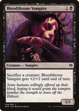 Bloodthrone Vampire [Duel Decks: Zendikar vs. Eldrazi] | Lots Moore NSW