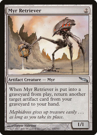 Myr Retriever [Mirrodin] | Lots Moore NSW