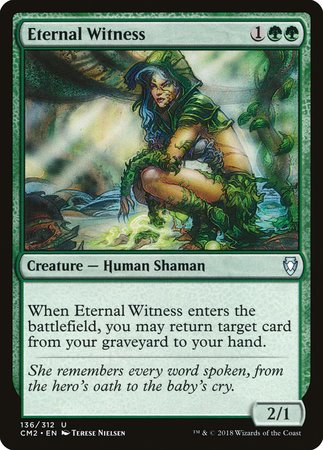 Eternal Witness [Commander Anthology Volume II] | Lots Moore NSW