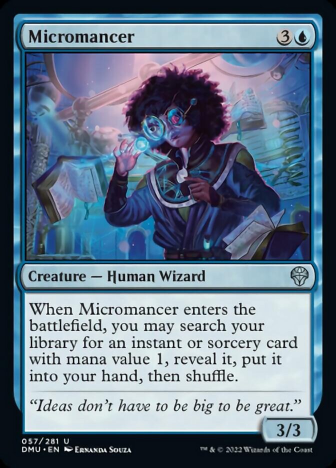 Micromancer [Dominaria United] | Lots Moore NSW