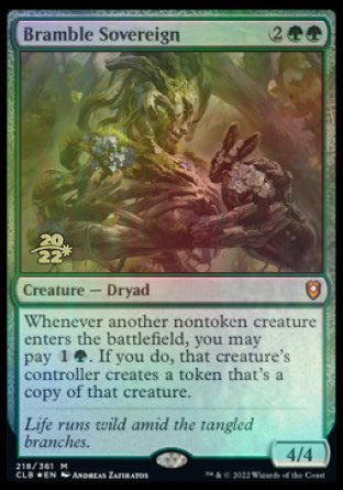 Bramble Sovereign [Commander Legends: Battle for Baldur's Gate Prerelease Promos] | Lots Moore NSW