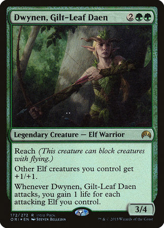 Dwynen, Gilt-Leaf Daen [Magic Origins Promos] | Lots Moore NSW