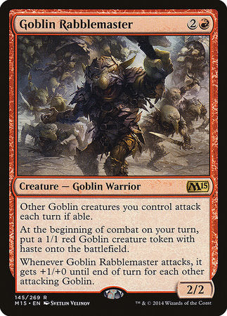 Goblin Rabblemaster [Magic 2015] | Lots Moore NSW