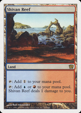 Shivan Reef [Ninth Edition] | Lots Moore NSW