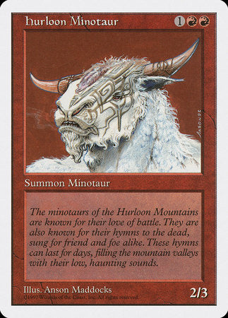 Hurloon Minotaur [Fifth Edition] | Lots Moore NSW