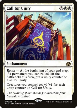 Call for Unity [Aether Revolt] | Lots Moore NSW