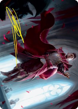 Markov Waltzer Art Card (Gold-Stamped Signature) [Innistrad: Crimson Vow Art Series] | Lots Moore NSW