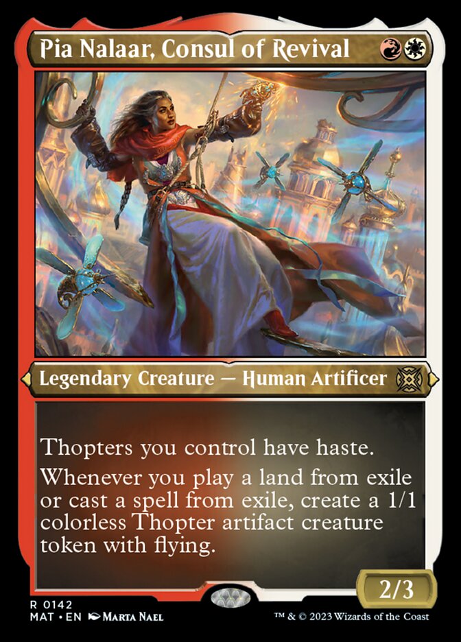 Pia Nalaar, Consul of Revival (Foil Etched) [March of the Machine: The Aftermath] | Lots Moore NSW