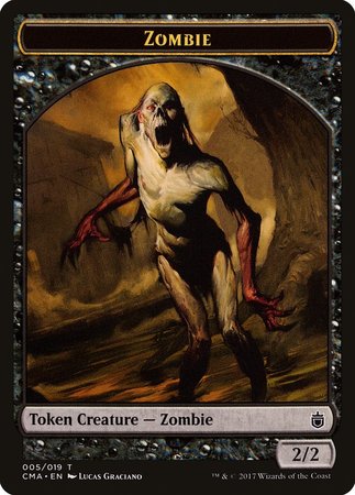 Zombie Token (005) [Commander Anthology Tokens] | Lots Moore NSW