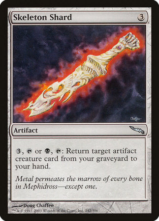 Skeleton Shard [Mirrodin] | Lots Moore NSW