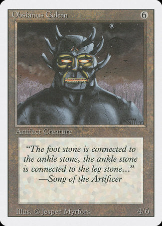 Obsianus Golem [Revised Edition] | Lots Moore NSW