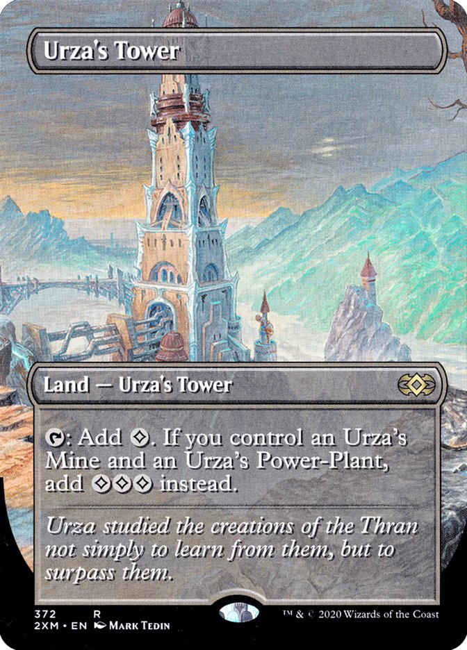 Urza's Tower (Borderless) [Double Masters] | Lots Moore NSW