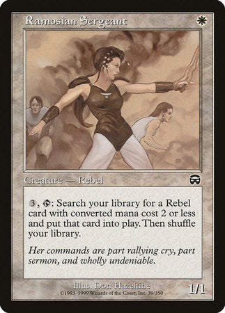 Ramosian Sergeant [Mercadian Masques] | Lots Moore NSW