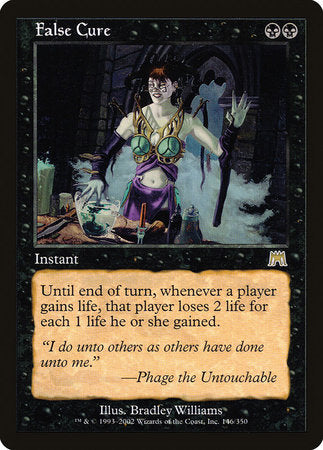 False Cure [Onslaught] | Lots Moore NSW