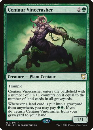 Centaur Vinecrasher [Commander 2018] | Lots Moore NSW