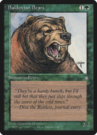 Balduvian Bears [Ice Age] | Lots Moore NSW