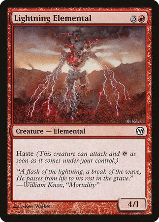 Lightning Elemental [Duels of the Planeswalkers] | Lots Moore NSW