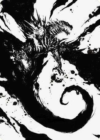 Capricious Hellraiser Art Card [Phyrexia: All Will Be One Art Series] | Lots Moore NSW
