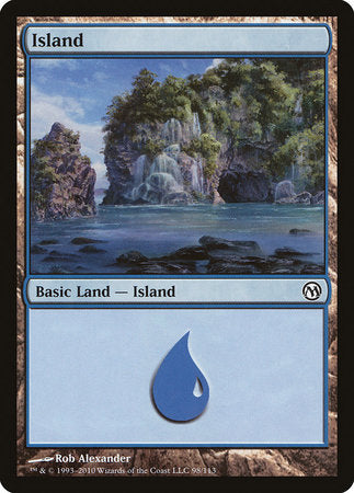 Island (98) [Duels of the Planeswalkers] | Lots Moore NSW
